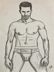 Femdom Mistress Krista. Small Penis Humiliation-SPH: Yes This Applies to You! Image of man with Camel toe